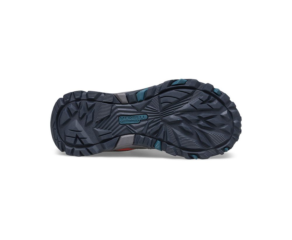 Buty Trekkingowe Merrell Dziecięce Szare - Trail Quest Print - 549716-PWT